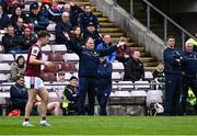 20 April 2025; Roscommon manager Davy Burke before the Connacht GAA Football Senior Championship semi-final match between Galway and Roscommon at Pearse Stadium in Galway. Photo by Piaras Ó Mídheach/Sportsfile