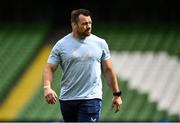 2 May 2025; Cian Healy during a Leinster Rugby captain's run at the Aviva Stadium in Dublin. Photo by David Fitzgerald/Sportsfile