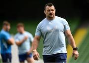 2 May 2025; Cian Healy during a Leinster Rugby captain's run at the Aviva Stadium in Dublin. Photo by David Fitzgerald/Sportsfile