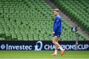 2 May 2025; Jordie Barrett during a Leinster Rugby captain's run at the Aviva Stadium in Dublin. Photo by David Fitzgerald/Sportsfile