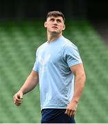2 May 2025; Dan Sheehan during a Leinster Rugby captain's run at the Aviva Stadium in Dublin. Photo by David Fitzgerald/Sportsfile