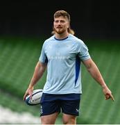 2 May 2025; Joe McCarthy during a Leinster Rugby captain's run at the Aviva Stadium in Dublin. Photo by David Fitzgerald/Sportsfile