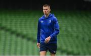 2 May 2025; Sam Prendergast during a Leinster Rugby captain's run at the Aviva Stadium in Dublin. Photo by David Fitzgerald/Sportsfile