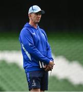 2 May 2025; Head coach Leo Cullen during a Leinster Rugby captain's run at the Aviva Stadium in Dublin. Photo by David Fitzgerald/Sportsfile