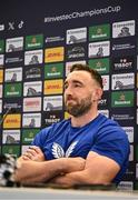 2 May 2025; Jack Conan during press conference after a Leinster Rugby captain's run at the Aviva Stadium in Dublin. Photo by David Fitzgerald/Sportsfile