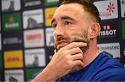 2 May 2025; Jack Conan during press conference after a Leinster Rugby captain's run at the Aviva Stadium in Dublin. Photo by David Fitzgerald/Sportsfile
