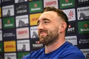 2 May 2025; Jack Conan during press conference after a Leinster Rugby captain's run at the Aviva Stadium in Dublin. Photo by David Fitzgerald/Sportsfile