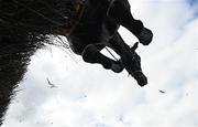 2 May 2025; Big Interest, with Barry O'Neill up, during the Event Power Champion Hunters Steeplechase on day four of the Punchestown Festival at Punchestown Racecourse in Kildare. Photo by Seb Daly/Sportsfile