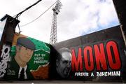 2 May 2025; A general view outside the ground before the SSE Airtricity Men's Premier Division match between Bohemians and Waterford at Dalymount Park in Dublin. Photo by Michael P Ryan/Sportsfile