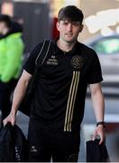 2 May 2025; Colm Whelan of Bohemians arrives before the SSE Airtricity Men's Premier Division match between Bohemians and Waterford at Dalymount Park in Dublin. Photo by Michael P Ryan/Sportsfile