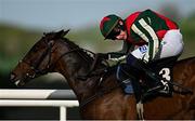 2 May 2025; Final Demand, with Paul Townend up, on their way to winning the Alanna Homes Champion Novice Hurdle on day four of the Punchestown Festival at Punchestown Racecourse in Kildare. Photo by Seb Daly/Sportsfile