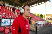 2 May 2025; Harry Wood of Shelbourne before the the SSE Airtricity Men's Premier Division match between Derry City and Shelbourne at The Ryan McBride Brandywell Stadium in Derry. Photo by Stephen McCarthy/Sportsfile