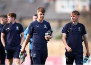 2 May 2025; Waterford players including Tommy Lonergan, centre, arrive before the SSE Airtricity Men's Premier Division match between Bohemians and Waterford at Dalymount Park in Dublin. Photo by Michael P Ryan/Sportsfile