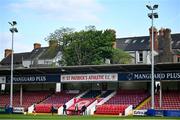 2 May 2025; A general view before the SSE Airtricity Men's Premier Division match between St Patrick's Athletic and Galway United at Richmond Park in Dublin. Photo by David Fitzgerald/Sportsfile