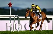 2 May 2025; State Man, with Paul Townend up, on their way to winning the Boodles Champion Hurdle on day four of the Punchestown Festival at Punchestown Racecourse in Kildare. Photo by Seb Daly/Sportsfile