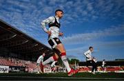 2 May 2025; Ronan Boyce of Derry City before the SSE Airtricity Men's Premier Division match between Derry City and Shelbourne at The Ryan McBride Brandywell Stadium in Derry. Photo by Stephen McCarthy/Sportsfile