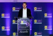 2 May 2025; Lidl Ireland CEO Robert Ryan at the 2025 Lidl National Leagues awards. Photo by Matt Browne/Sportsfile