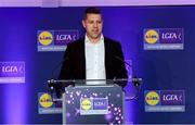 2 May 2025; Lidl Ireland CEO Robert Ryan at the 2025 Lidl National Leagues awards. Photo by Matt Browne/Sportsfile