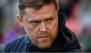 2 May 2025; Shelbourne manager Damien Duff before the SSE Airtricity Men's Premier Division match between Derry City and Shelbourne at The Ryan McBride Brandywell Stadium in Derry. Photo by Stephen McCarthy/Sportsfile