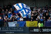 2 May 2025; Waterford supporters during the SSE Airtricity Men's Premier Division match between Bohemians and Waterford at Dalymount Park in Dublin. Photo by Michael P Ryan/Sportsfile