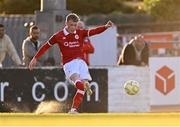 2 May 2025; Jake Doyle-Hayes of Sligo Rovers takes a free during the SSE Airtricity Men's Premier Division match between Sligo Rovers and Drogheda United at The Showgrounds in Sligo. Photo by Piaras Ó Mídheach/Sportsfile