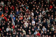 2 May 2025; Bohemians supporters during the SSE Airtricity Men's Premier Division match between Bohemians and Waterford at Dalymount Park in Dublin. Photo by Michael P Ryan/Sportsfile