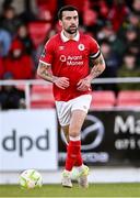 2 May 2025; John Mahon of Sligo Rovers during the SSE Airtricity Men's Premier Division match between Sligo Rovers and Drogheda United at The Showgrounds in Sligo. Photo by Piaras Ó Mídheach/Sportsfile