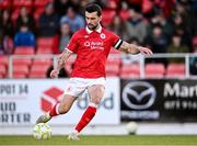 2 May 2025; John Mahon of Sligo Rovers during the SSE Airtricity Men's Premier Division match between Sligo Rovers and Drogheda United at The Showgrounds in Sligo. Photo by Piaras Ó Mídheach/Sportsfile