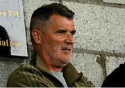 2 May 2025; Roy Keane in attendance during the SSE Airtricity Men's Premier Division match between Cork City and Shamrock Rovers at Turner's Cross in Cork. Photo by Brendan Moran/Sportsfile