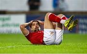 2 May 2025; John Mahon of Sligo Rovers reacts after a missed chance during the SSE Airtricity Men's Premier Division match between Sligo Rovers and Drogheda United at The Showgrounds in Sligo. Photo by Piaras Ó Mídheach/Sportsfile