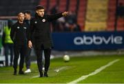 2 May 2025; Sligo Rovers manager John Russell during the SSE Airtricity Men's Premier Division match between Sligo Rovers and Drogheda United at The Showgrounds in Sligo. Photo by Piaras Ó Mídheach/Sportsfile