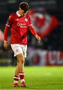 2 May 2025; Owen Elding of Sligo Rovers after the drawn SSE Airtricity Men's Premier Division match between Sligo Rovers and Drogheda United at The Showgrounds in Sligo. Photo by Piaras Ó Mídheach/Sportsfile