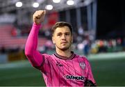 2 May 2025; Derry City goalkeeper Brian Maher after the SSE Airtricity Men's Premier Division match between Derry City and Shelbourne at The Ryan McBride Brandywell Stadium in Derry. Photo by Stephen McCarthy/Sportsfile