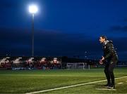 2 May 2025; Derry City manager Tiernan Lynch during the SSE Airtricity Men's Premier Division match between Derry City and Shelbourne at The Ryan McBride Brandywell Stadium in Derry. Photo by Stephen McCarthy/Sportsfile
