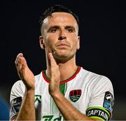 2 May 2025; Charlie Lyons of Cork City after the SSE Airtricity Men's Premier Division match between Cork City and Shamrock Rovers at Turner's Cross in Cork. Photo by Brendan Moran/Sportsfile