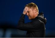 2 May 2025; Shelbourne manager Damien Duff during the SSE Airtricity Men's Premier Division match between Derry City and Shelbourne at The Ryan McBride Brandywell Stadium in Derry. Photo by Stephen McCarthy/Sportsfile