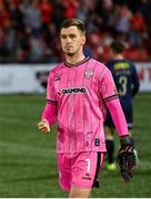 2 May 2025; Derry City goalkeeper Brian Maher after the SSE Airtricity Men's Premier Division match between Derry City and Shelbourne at The Ryan McBride Brandywell Stadium in Derry. Photo by Stephen McCarthy/Sportsfile