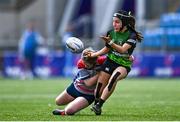 3 May 2025; Action from the Leinster Rugby U14 Girls Cup final match between Mullingar Blue and Portdara at Energia Park in Dublin. Photo by Tyler Miller/Sportsfile