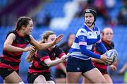 3 May 2025; Catherine Murphy of Athy during the Leinster Rugby U16 Girls Cup final match between Athy and Arklow at Energia Park in Dublin. Photo by Tyler Miller/Sportsfile