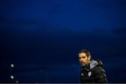 2 May 2025; Derry City manager Tiernan Lynch during the SSE Airtricity Men's Premier Division match between Derry City and Shelbourne at The Ryan McBride Brandywell Stadium in Derry. Photo by Stephen McCarthy/Sportsfile