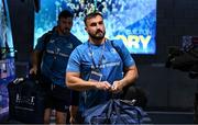 3 May 2025; Rónan Kelleher of Leinster before the Investec Champions Cup semi-final match between Leinster and Northampton Saints at the Aviva Stadium in Dublin. Photo by Brendan Moran/Sportsfile