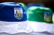 3 May 2025; A view of merchandise on sale outside the ground before the Munster GAA Hurling Senior Championship Round 3 match between Waterford and Limerick at Walsh Park in Waterford. Photo by Tom Beary/Sportsfile