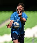 3 May 2025; Joe McCarthy of Leinster before the Investec Champions Cup semi-final match between Leinster and Northampton Saints at the Aviva Stadium in Dublin. Photo by Brendan Moran/Sportsfile