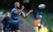 3 May 2025; Jamison Gibson-Park of Leinster before during the Investec Champions Cup semi-final match between Leinster and Northampton Saints at the Aviva Stadium in Dublin. Photo by Brendan Moran/Sportsfile