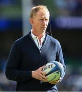3 May 2025; Leinster head coach Leo Cullen before the Investec Champions Cup semi-final match between Leinster and Northampton Saints at the Aviva Stadium in Dublin. Photo by David Fitzgerald/Sportsfile