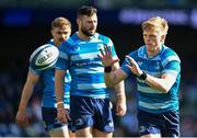 3 May 2025; Tommy O'Brien of Leinster before the Investec Champions Cup semi-final match between Leinster and Northampton Saints at the Aviva Stadium in Dublin. Photo by David Fitzgerald/Sportsfile