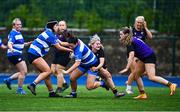 3 May 2025; Action from the Leinster Rugby U18 Girls Plate final match between Rhinos and Athy at Energia Park in Dublin. Photo by Tyler Miller/Sportsfile