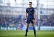 3 May 2025; Sam Prendergast of Leinster during the Investec Champions Cup semi-final match between Leinster and Northampton Saints at the Aviva Stadium in Dublin. Photo by Seb Daly/Sportsfile