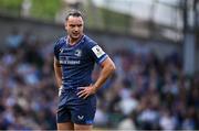 3 May 2025; James Lowe of Leinster during the Investec Champions Cup semi-final match between Leinster and Northampton Saints at the Aviva Stadium in Dublin. Photo by Seb Daly/Sportsfile