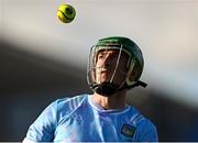3 May 2025; Limerick goalkeeper Nickie Quaid during the warm-up before the Munster GAA Hurling Senior Championship Round 3 match between Waterford and Limerick at Walsh Park in Waterford. Photo by Tom Beary/Sportsfile
